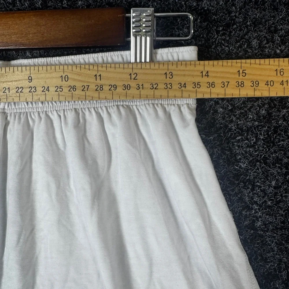 Rhone Mens Everyday Boxer Shorts White Button Fly Elastic Waist Size Medium